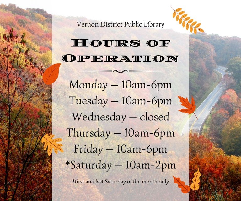 We are open Mondays, Tuesdays, Thursdays, and Fridays 10am to 6pm. We are also open the first and last Saturday of the month from 10am until 2pm. 