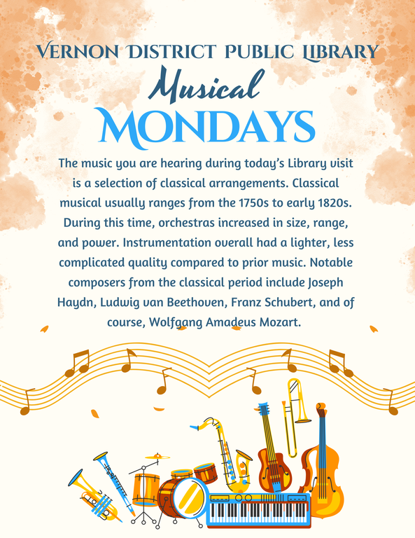 Classical music usually ranges from the 1750s to early 1820s. During this time, orchestras increased in size, range, and power. Instrumentation overall had a lighter, less complicated quality compared to prior music. Notable composers from the classical period include Joseph Haydn, Ludwig van Beethoven, Franz Schubert, and of course, Wolfgang Amadeus Mozart.