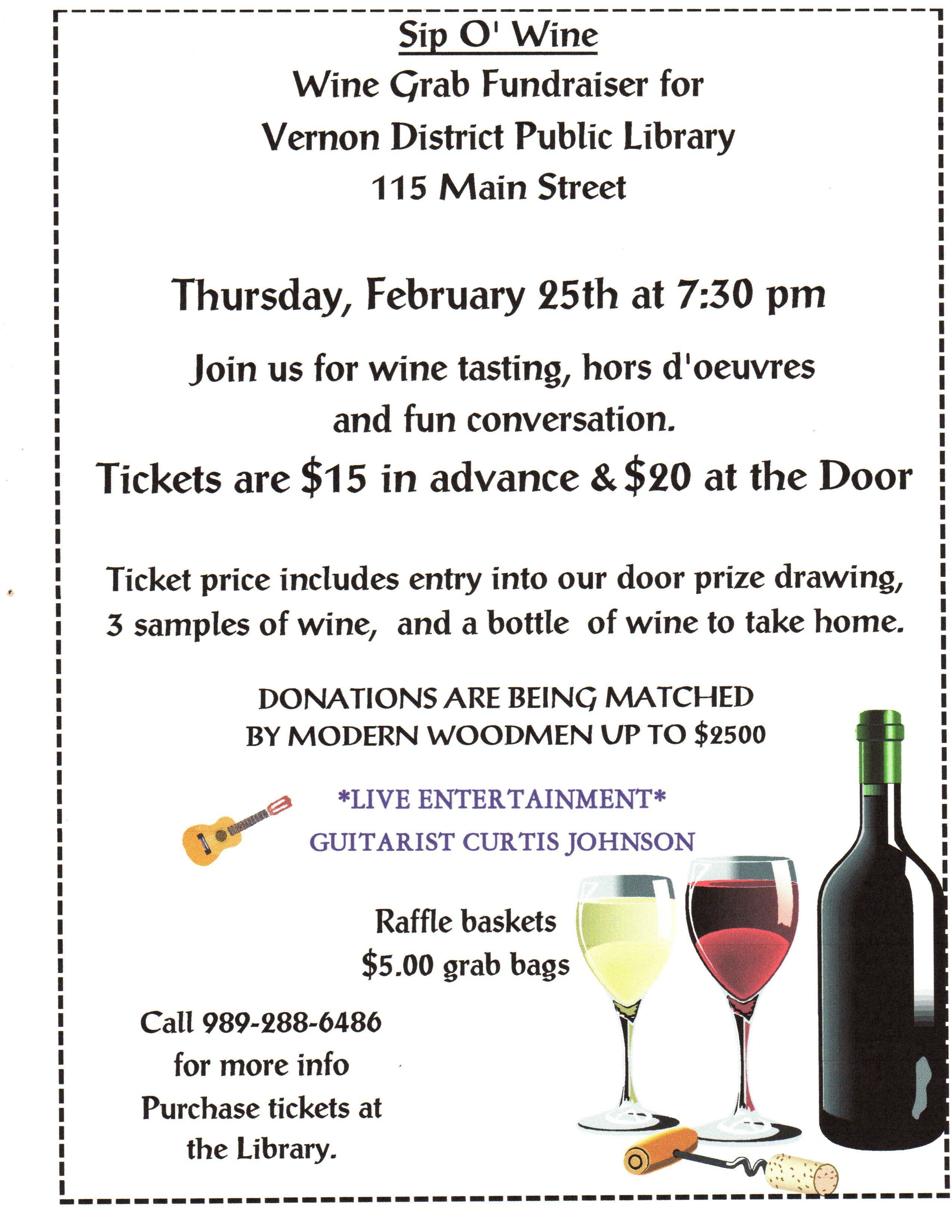 Sip O Wine Wine Grab Flyer