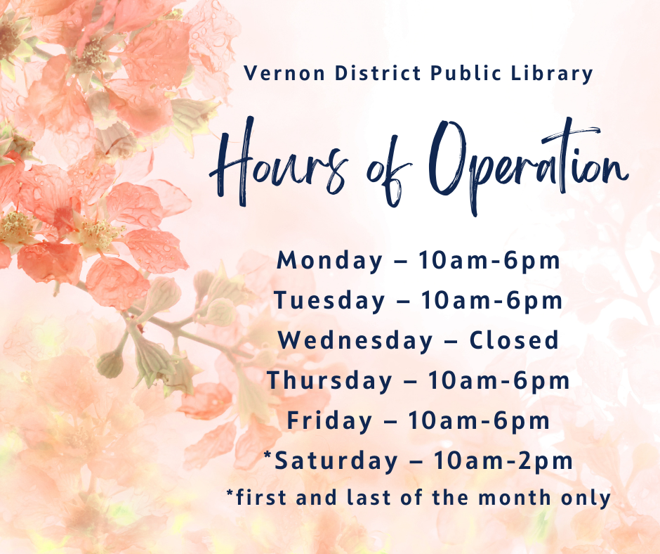 We are open Mondays, Tuesdays, Thursdays, and Fridays 10am to 6pm. We are also open the first and last Saturday of the month from 10am until 2pm. 